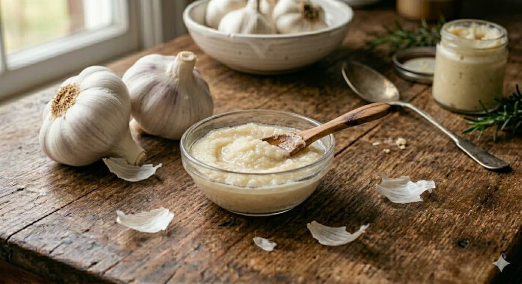 Fresh Garlic Paste