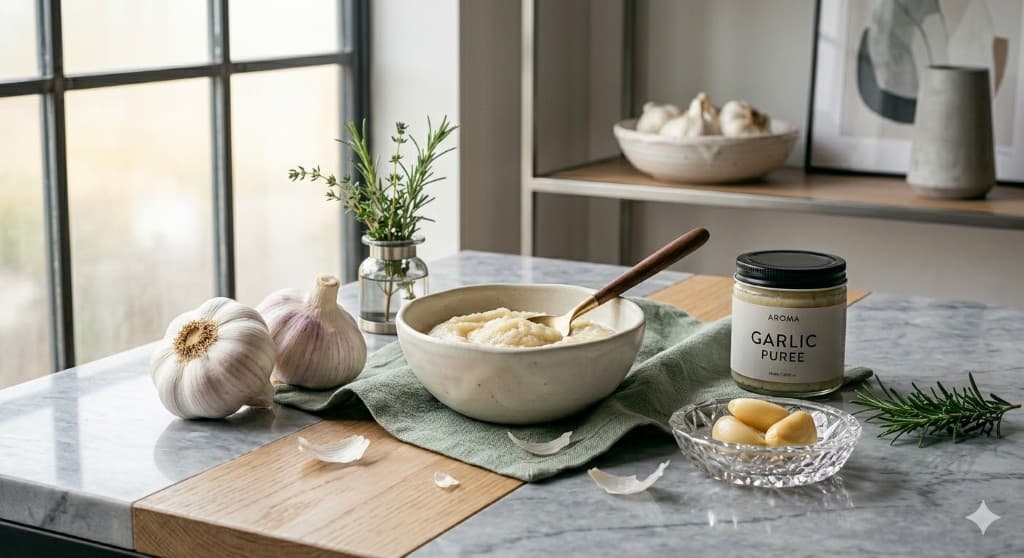 Fresh premium garlic